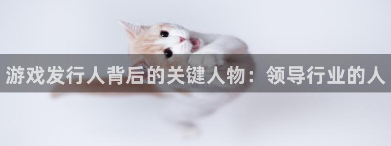 门徒在哪个平台：游戏发行人背后的关键人物：领导行业的人