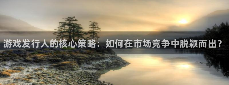 门徒娱乐注册登录地址在哪：游戏发行人的核心策略：如何在市场竞争中脱颖而出？